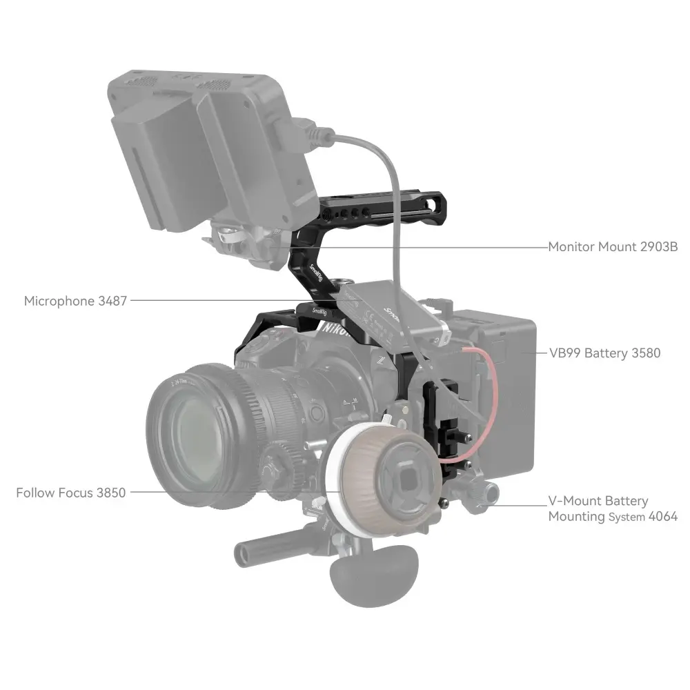 SmallRig Cage Kit for Nikon Z8 3941 — photo 2