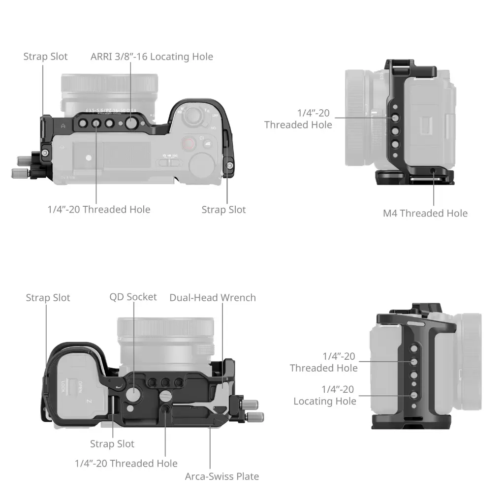 SmallRig Cage Kit for Sony ZV-E10 II 4867 — photo 3