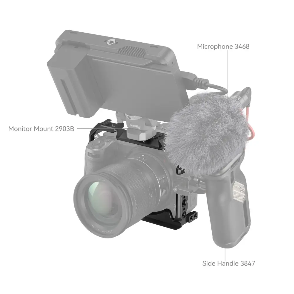 SmallRig Cage for Nikon Z5 / Z6 / Z7 / Z6II / Z7II 2926B — photo 3