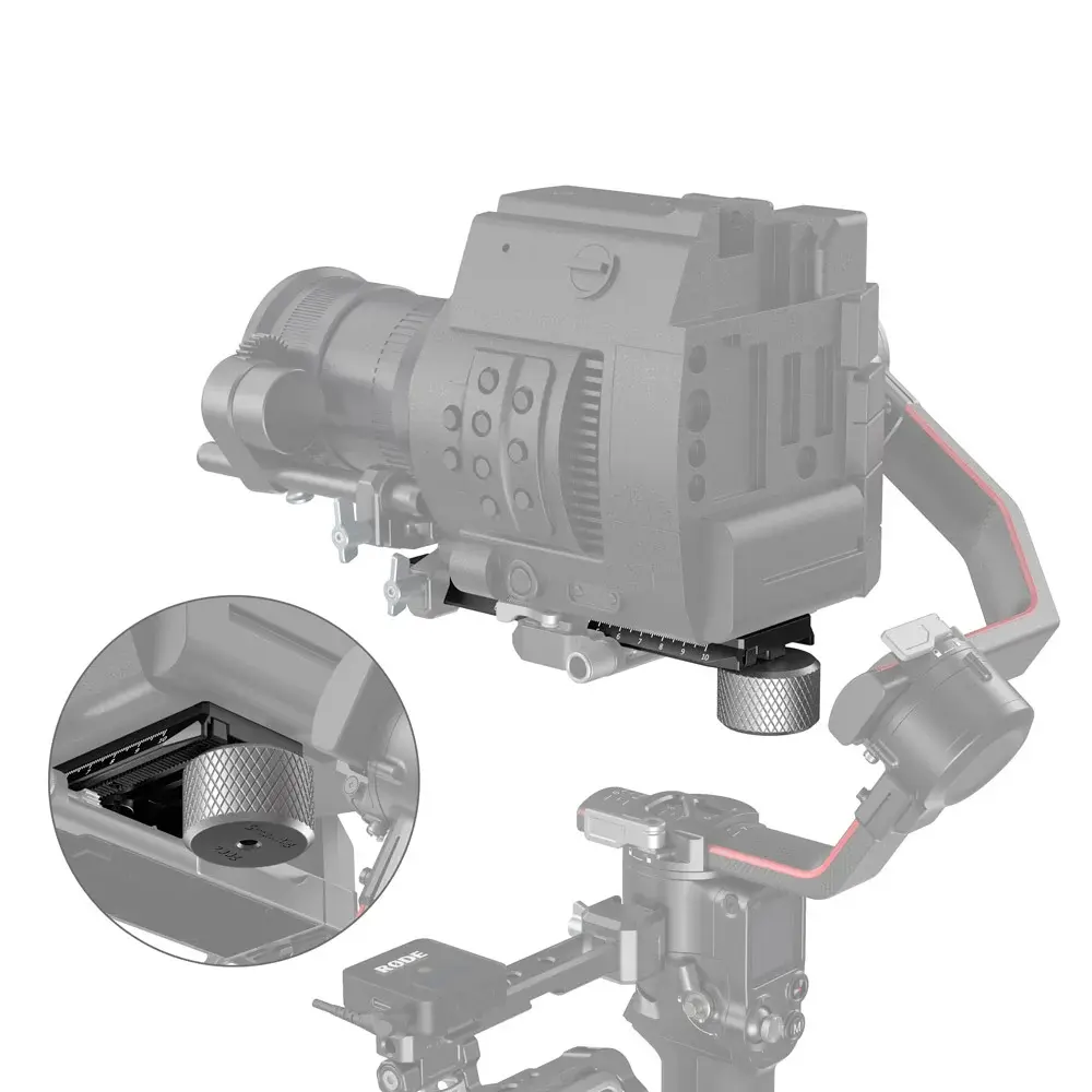 SmallRig Extended Quick Release Plate for DJI RS 2 / Ronin-S / RS 3 / RS 3 Pro 3031B — photo 3