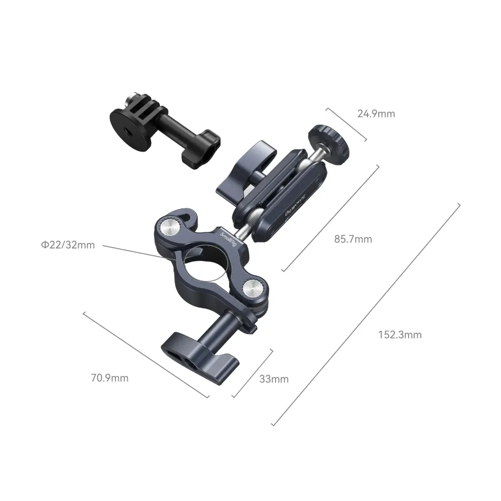 SmallRig Handlebar Mounting Clamp for Action Cameras 4191 — photo 3