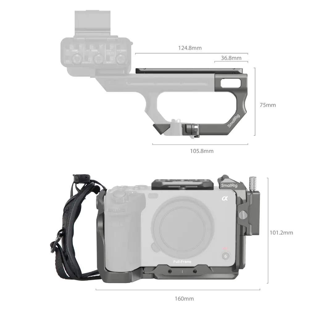 SmallRig HawkLock Quick Release Advanced Cage Kit for Sony FX3 / FX30 4771 — photo 2
