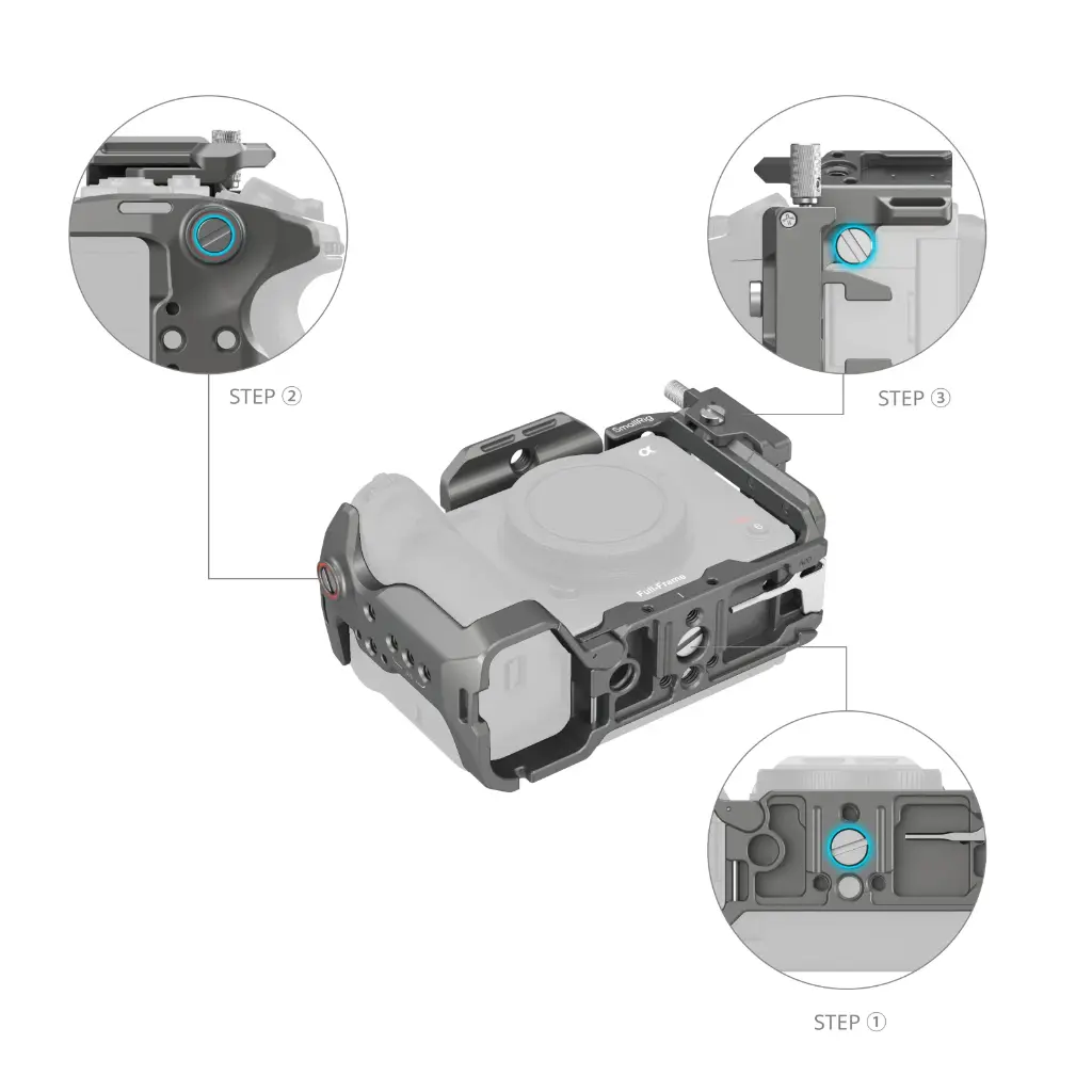SmallRig HawkLock Quick Release Cage Kit for Sony FX3 / FX30 4770 — photo 4