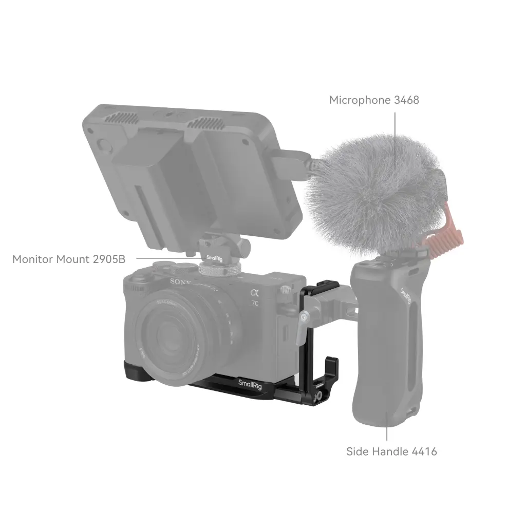 SmallRig L-Bracket for Sony Alpha 7C II / Alpha 7CR 4569 — photo 3