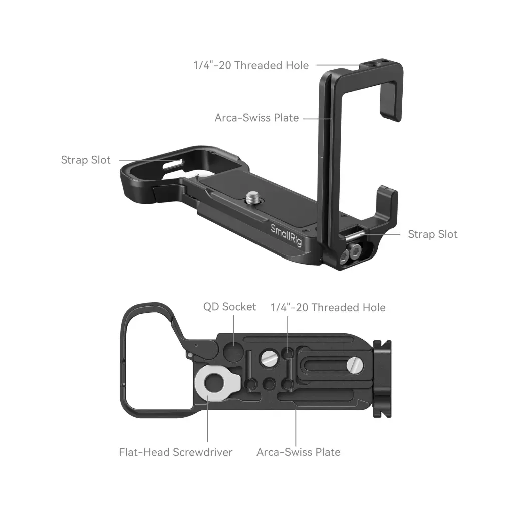 SmallRig L-Bracket for Sony Alpha 7C II / Alpha 7CR 4569 — photo 4