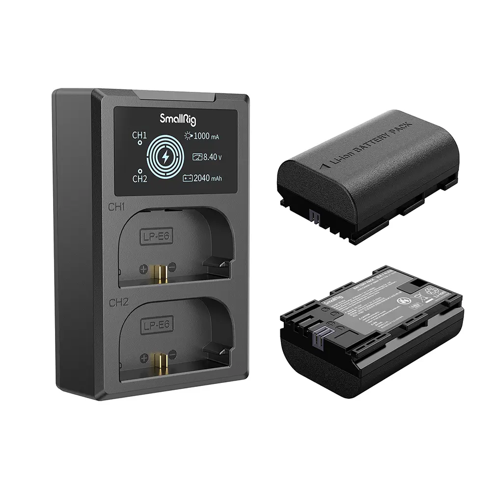 SmallRig LP-E6NH 2-Battery Kit with Dual Charger 3821 — photo 2