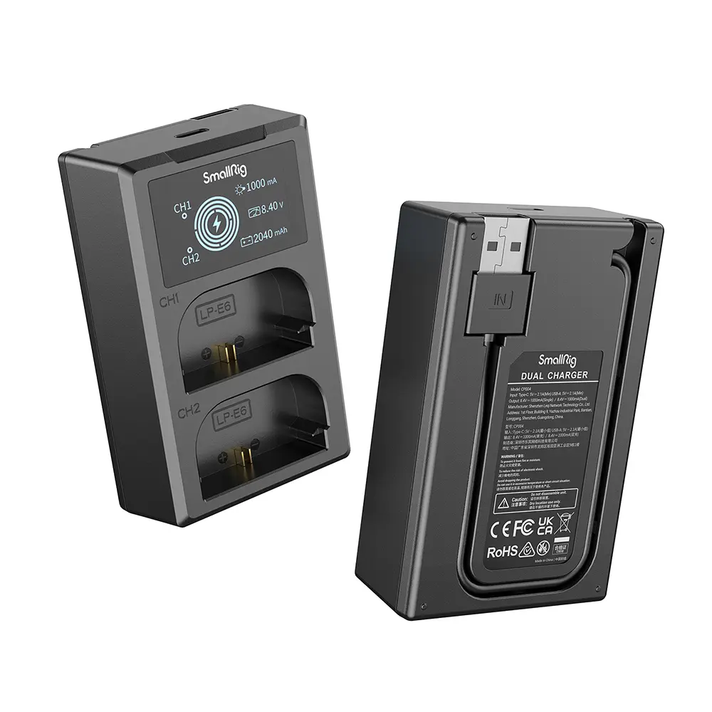 SmallRig LP-E6NH 2-Battery Kit with Dual Charger 3821 — photo 3