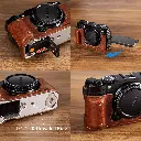 SmallRig Leather Half Case Kit for FUJIFILM X-M5 (Brown) 4880 — photo 2