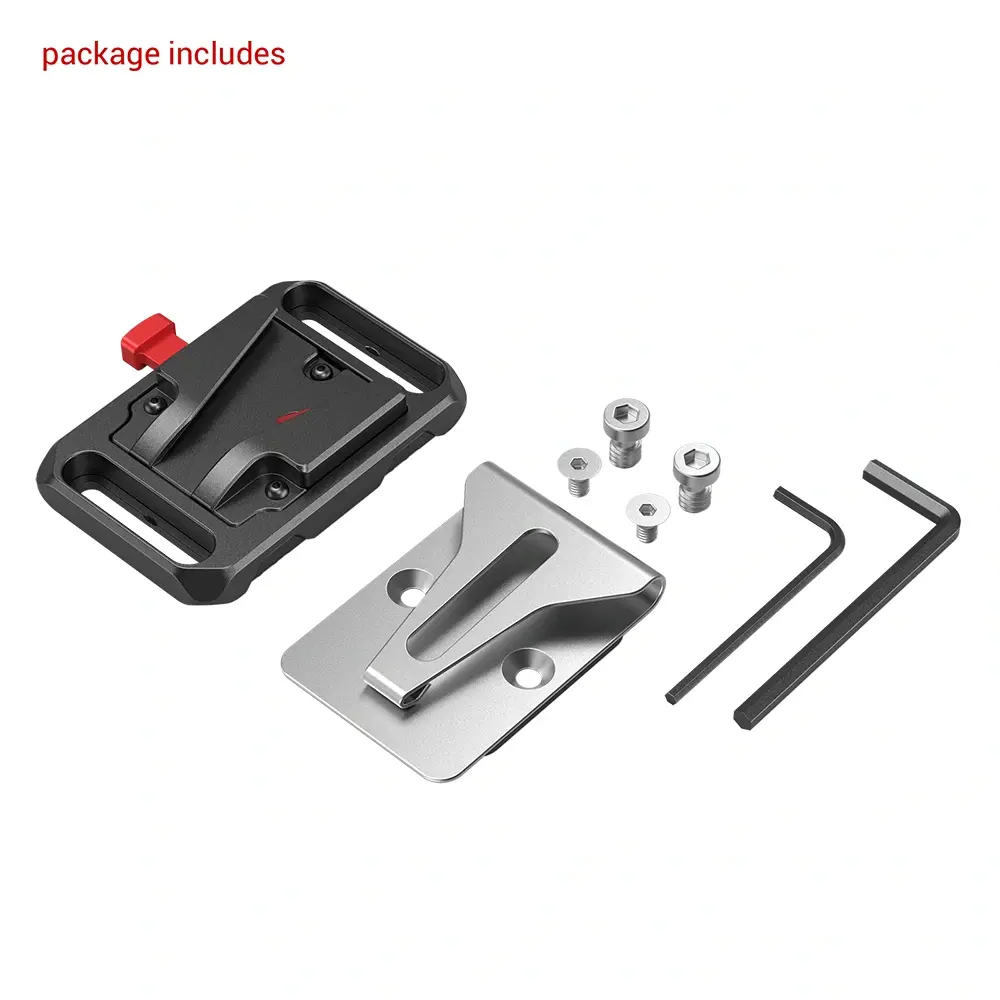 SmallRig Mini V-Lock Battery Plate with Belt Clip 2990 — photo 4