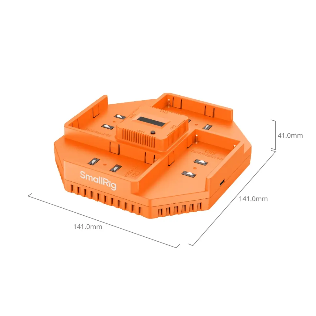 SmallRig NP-F 4-Channel Camera Battery Charger 4837 — photo 4