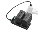 SmallRig NP-F970 Dual-Battery 7800mAh and Charger Kit 3823 — photo 4