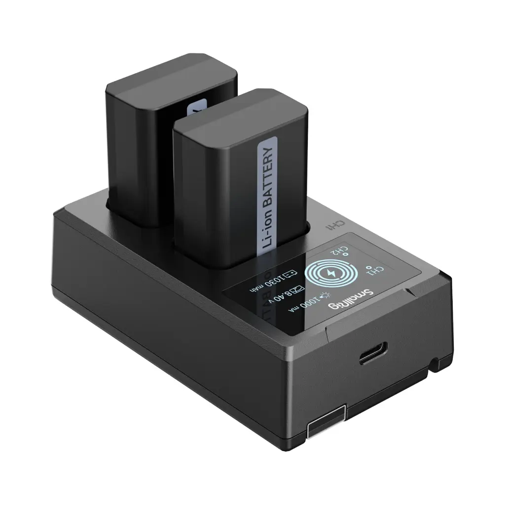SmallRig NP-FW50 2-Battery Kit with Dual Charger 3818 — photo 1