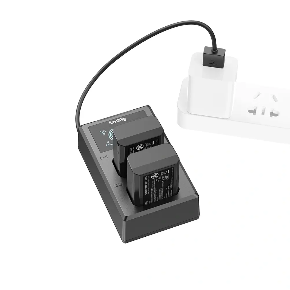 SmallRig NP-FW50 2-Battery Kit with Dual Charger 3818 — photo 4