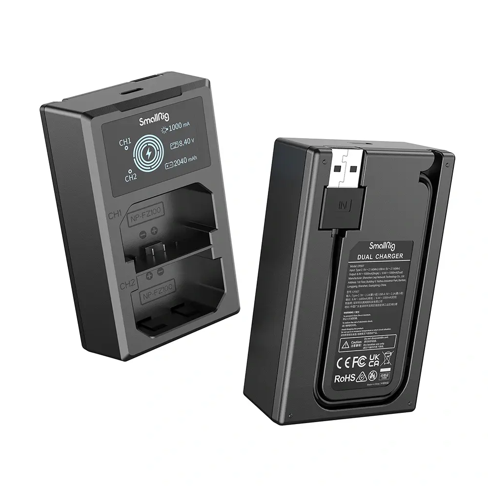 SmallRig NP-FZ100 2-Battery Kit with Dual Charger 3824B — photo 3
