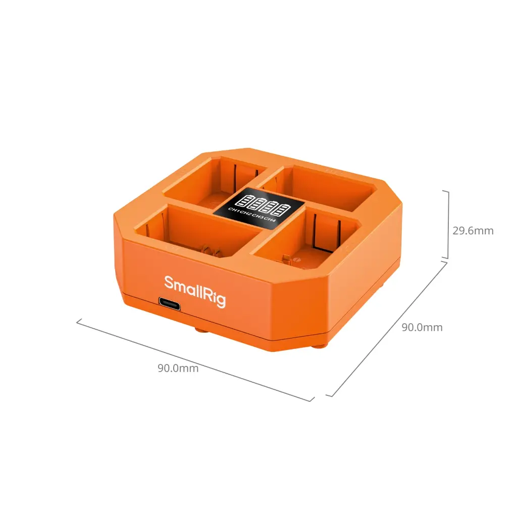 SmallRig NP-FZ100 4-Channel Camera Battery Charger 4839 — photo 5