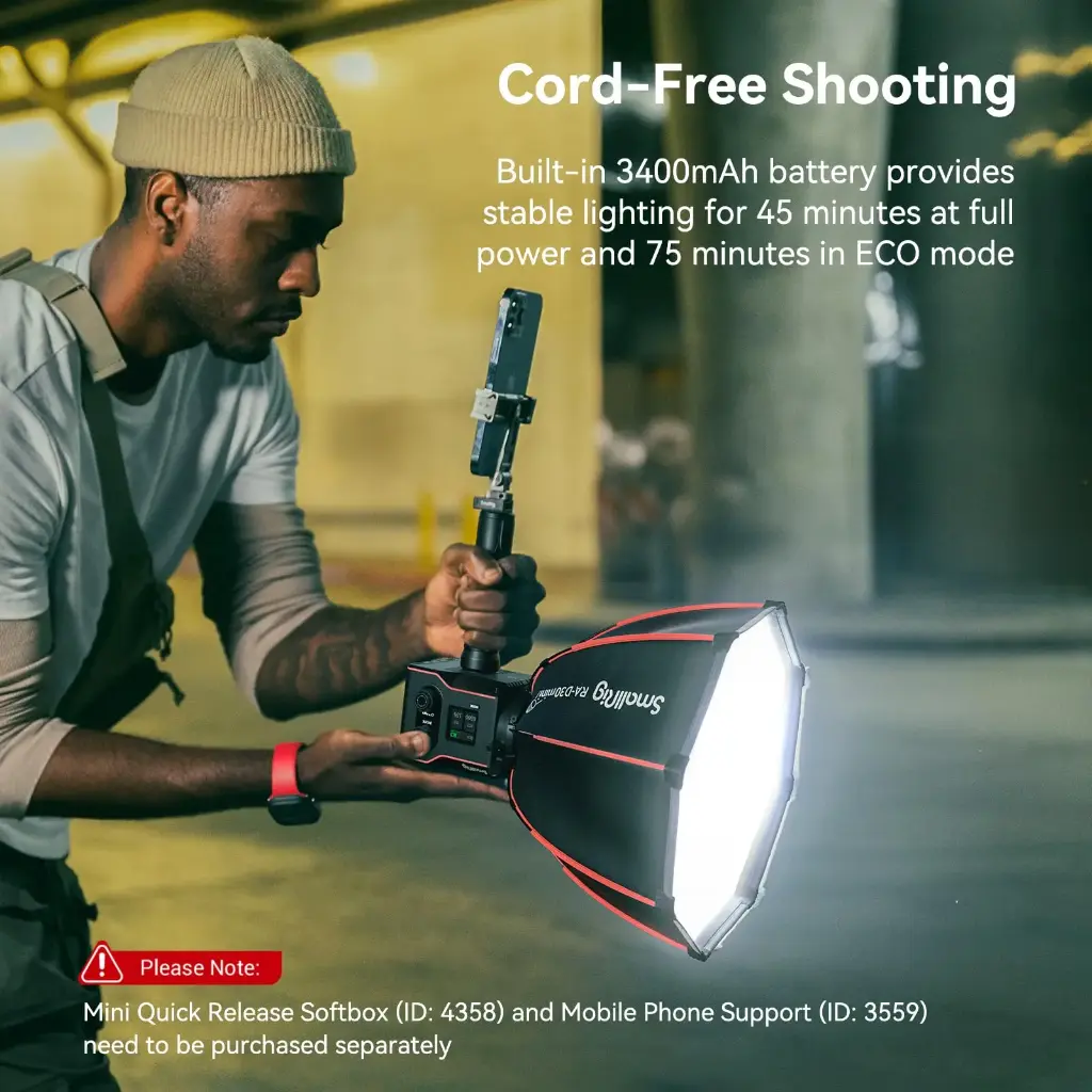 SmallRig RC 60B COB LED Video Light 4376 — photo 2