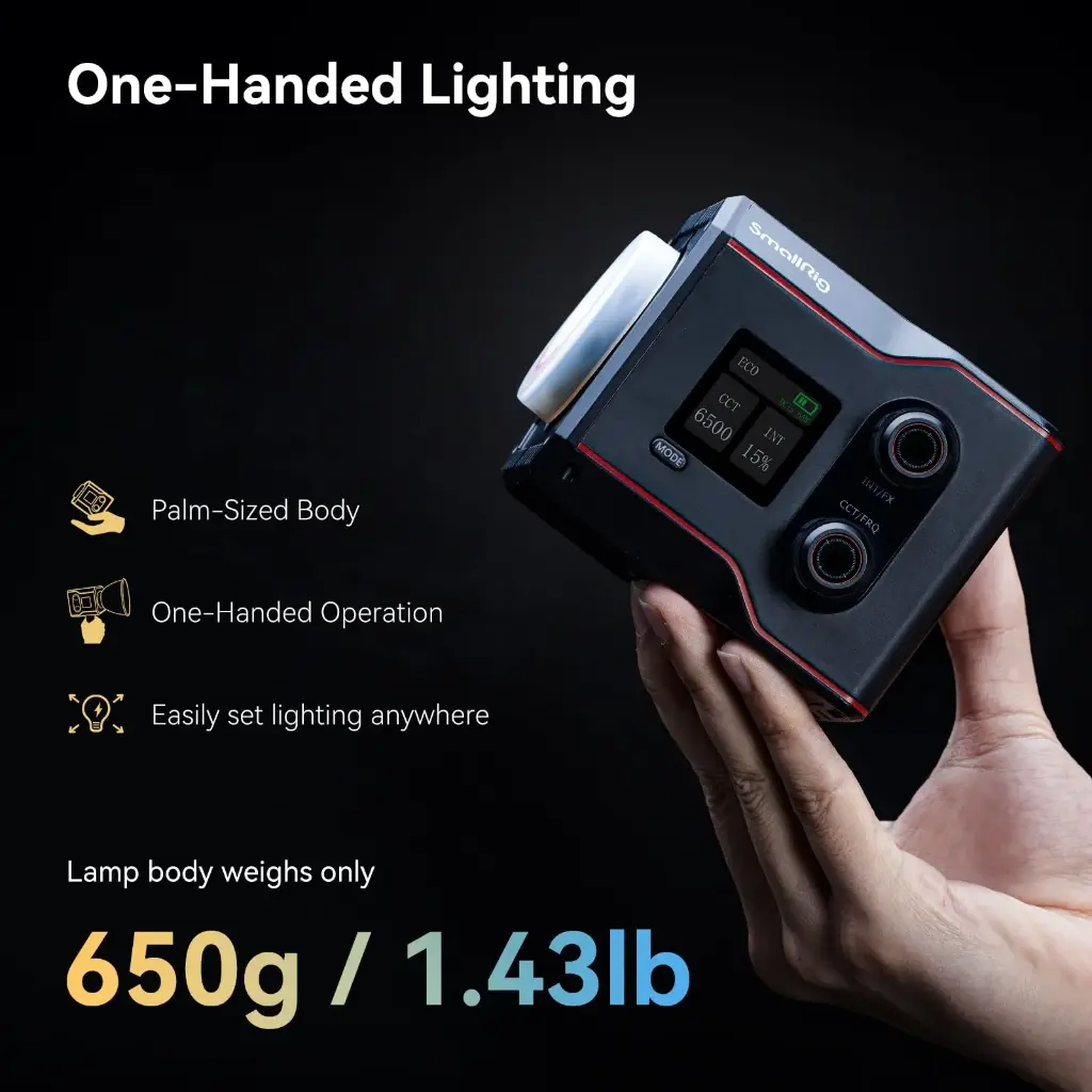 SmallRig RC 60B COB LED Video Light 4376 — photo 4