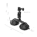 SmallRig SC-2K Portable Dual Suction Cup Camera Mount 3566 — photo 2