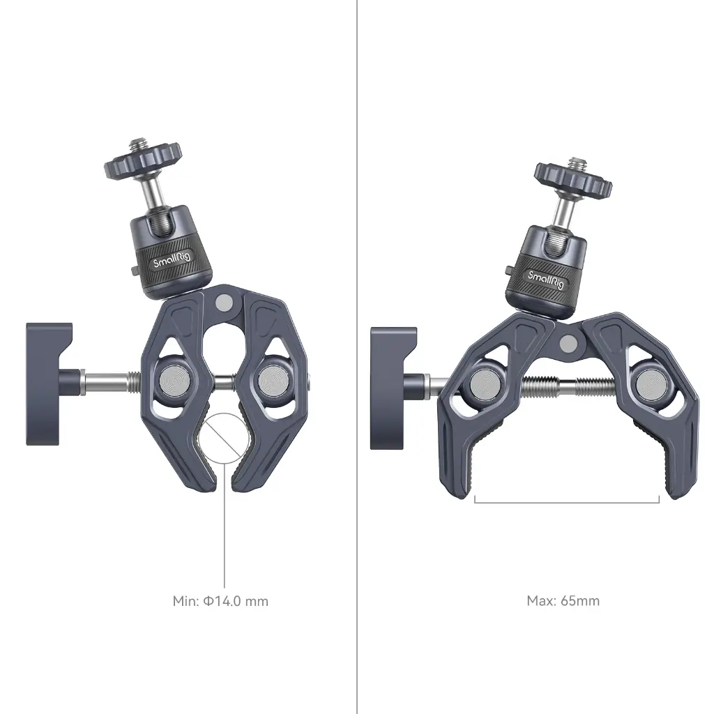 SmallRig Super Clamp with 360° Ball Head Mount for Action Cameras 4102B — photo 3