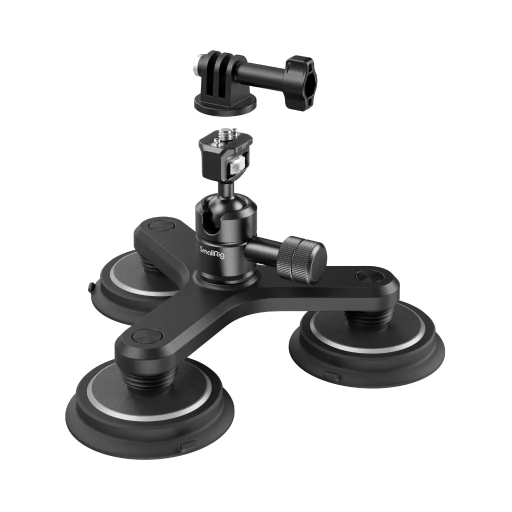 SmallRig Triple Magnetic Suction Cup Mounting Support Set for Action Cameras 4468 — photo 1