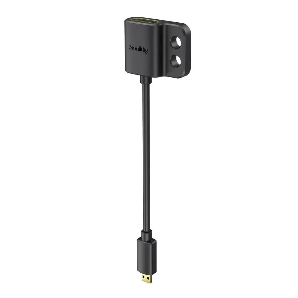 SmallRig Ultra Slim 4K HDMI Adapter Micro HDMI Male to Full HDMI Female (D TO A) 3021 — photo 1