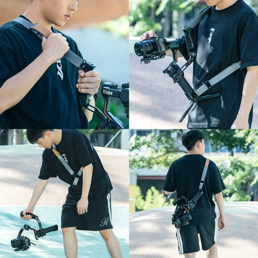 SmallRig Weight-Reducing Shoulder Strap For DJI RS 3 / RS 3 Pro / RS 2 4118 — photo 1