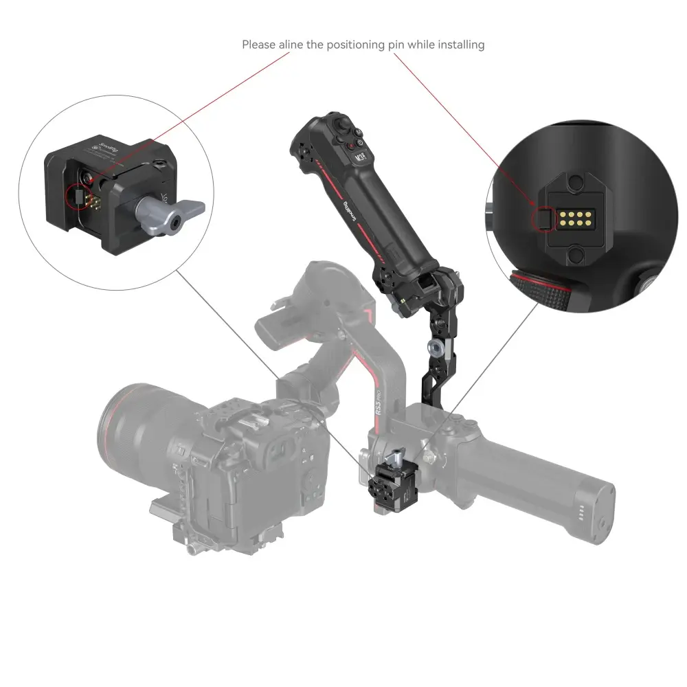 SmallRig Wireless Control Sling Handgrip for DJI RS Series 3919 — photo 3