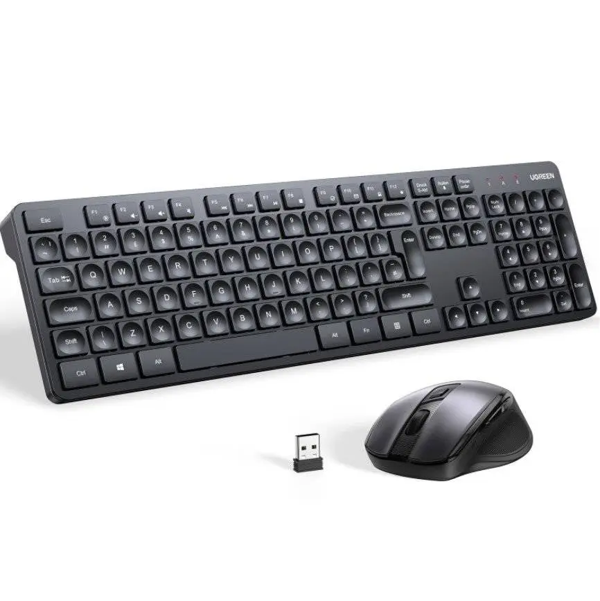 eng_pl_Wireless-computer-mouse-and-keyboard-set-2-4Ghz-Ugreen-MK006-black-148736_1.webp