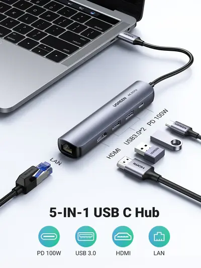 ugreen-usb-c-hub-60hz-5-in-1-gigabit-usb-c-to-ethernet-adapter-with-4k-hdmi-454249.webp