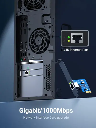 UGreen Gigabit PCIe Network Adapter 1000Mbps 30771 — photo 4