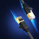 UGreen NW106 0.5mtr High Speed Gold Plated STP LAN Cat 7 Flat Cable — photo 5