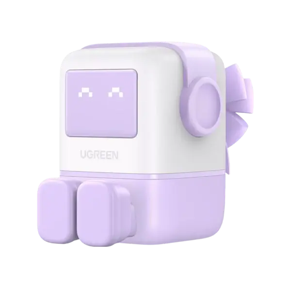 UGreen Nexode RG 65w 3-Port GaN Fast Charger with 2USB-C & 1 USB-A CD361 35292 Purple — photo 1