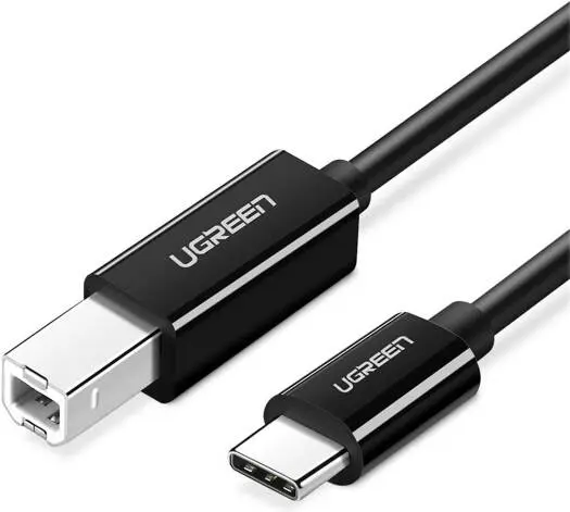 UGreen USB-C TO USB 2.0 Printer Cable 2 Meter 50446 — photo 1