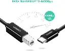 UGreen USB-C TO USB 2.0 Printer Cable 2 Meter 50446 — photo 2