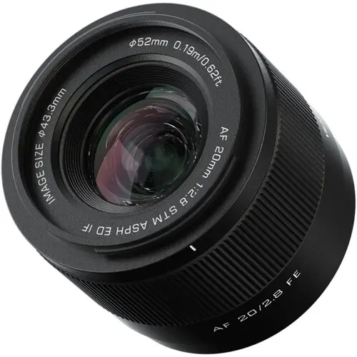 Viltrox AF 20mm f/2.8 E Auto Focus Prime Full Frame Lens for Sony E AF 20/2.8 FE — photo 2