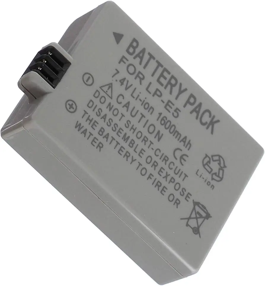 Vipesse LP-E5 Rechargeable Battery Pack for Canon — photo 1