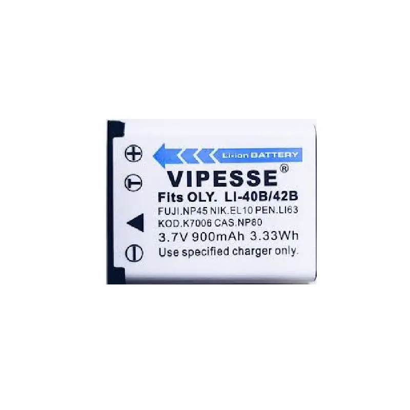Vipesse Li-40B/Li-42B Rechargeable Battery for Olympus — photo 1