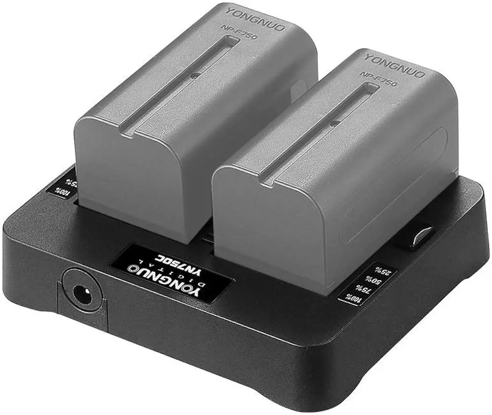 Yongnuo YN750C Lithium Battery Charger Dual Channel Battery Charging Slot — photo 2
