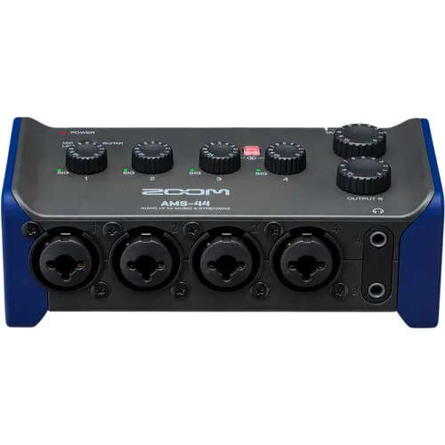 Zoom AMS-44 Audio Interface for Studio & Streaming AMS-44/220GL — photo 3