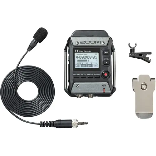 Zoom F1 Field Recorder with Lavalier Microphone F1-LP — photo 4