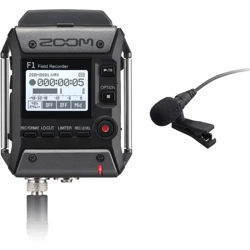 Zoom F1 Field Recorder with Lavalier Microphone F1-LP — photo 1