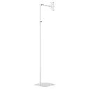 Powerology Adjustable And Rotatable Tablet Stand 170cm with Metal Base - White.webp