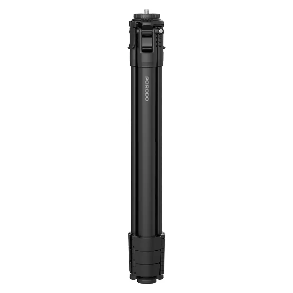 Porodo Ultra-Light Aluminum Tripod - Black.webp
