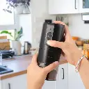 LePresso Portable Coffee Conical Grinder Espresso Machine - Black (2).webp