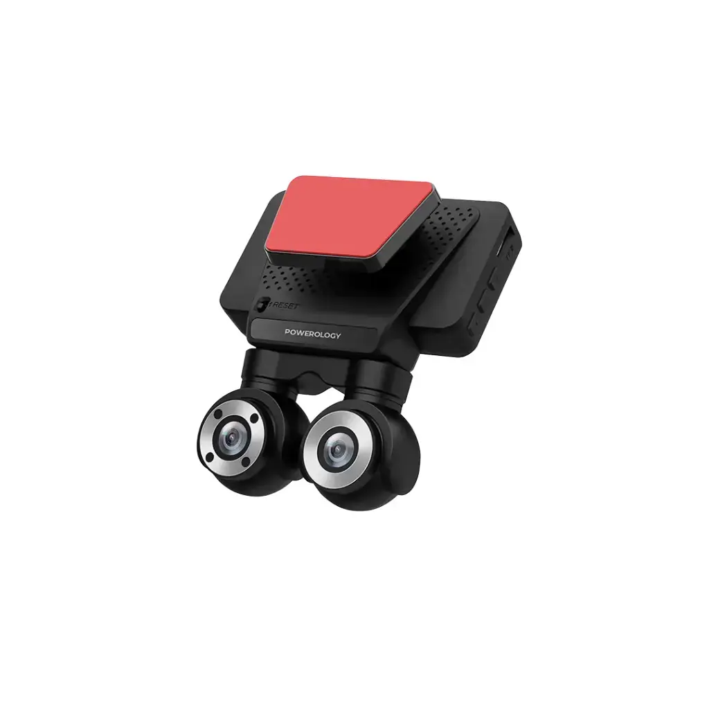 [P4KCAM108] Powerology Dual Lens Dash Camera - Black.webp