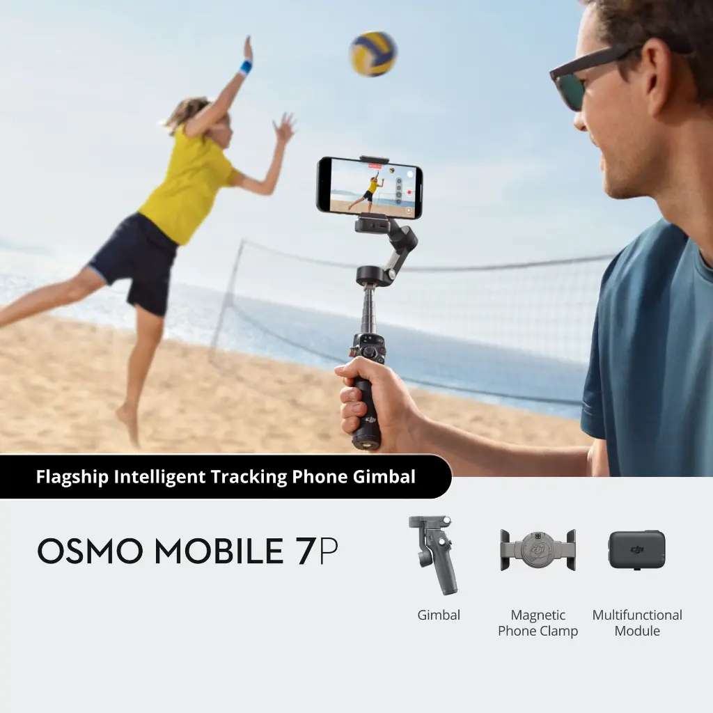 DJI OSMO Mobile 7P Smartphone Stabilizer Black DJI-ZM700P DA100 — photo 2