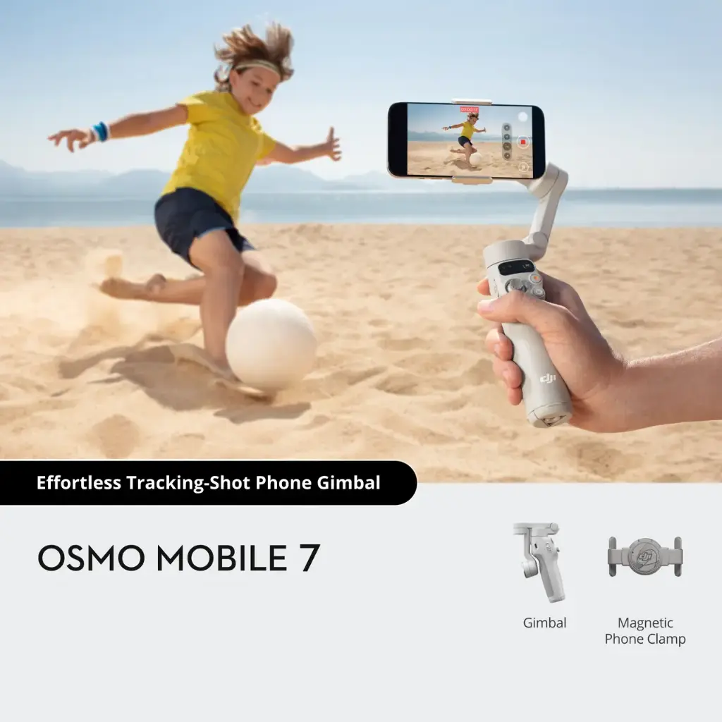 DJI OSMO Mobile 7 Smartphone Stabilizer Platinum Gray DJI-ZM700 DS307 — photo 5