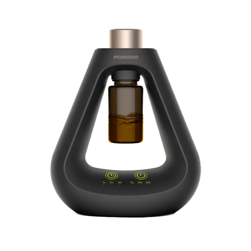 [PD-LFST107-BK] Porodo Lifestyle Aroma Sphere Waterless Diffuser (_Black).webp