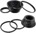 K&F 18 Piece Step Up and Step Down Adapter Ring Set 37mm-82mm SKU0629 KF.18GO1 — photo 2