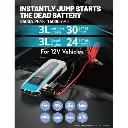 Ravpower 16000mAh 59.2Wh Jump Starter Li-Ion Battery Max 500A RP-PB1226 75-02010-044 — photo 3
